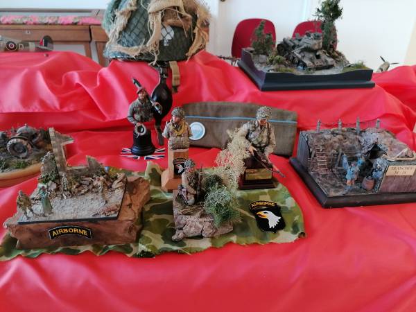 Quelques dioramas présentés par le Workshop M.P.G.