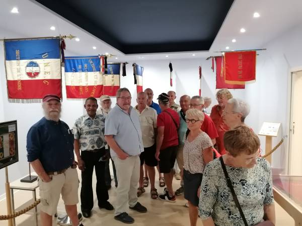 Visit of the flag room