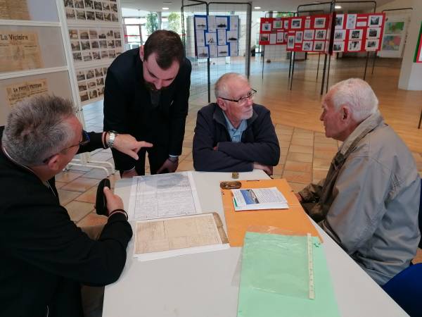 Bruno, Frédéric et Luc, une partie des chevilles ouvrières de l’association