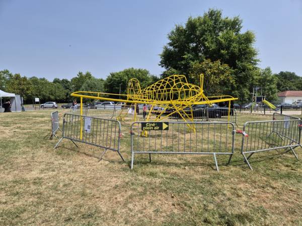 La structure est en place