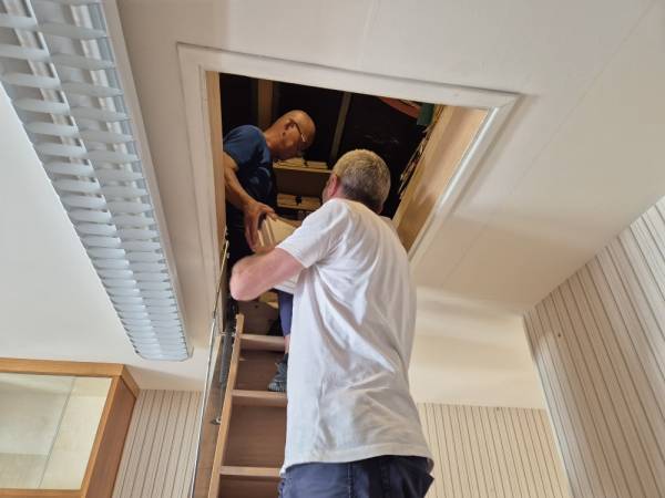 And now the attic