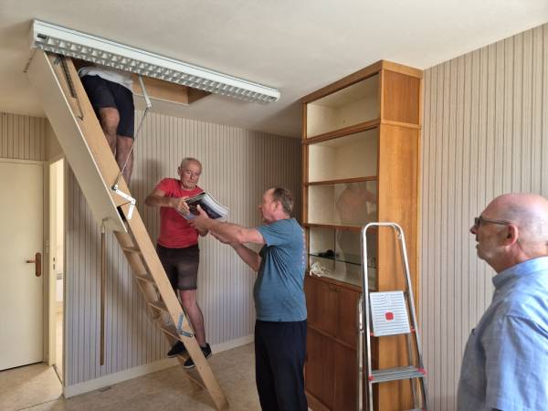 And now the attic