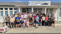 Around 60 visitors at La Martinerie on Sunday, August 16