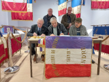 Wednesday december 13, not only one but 3 flags were given to Les Amis de La Martinerie