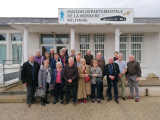 The Niherne section of the UNCAFN visits Les Amis de La Martinerie