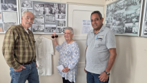 Un couple Franco-américain en visite à La Martinerie