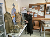 Madame CHAÏB, Secrétaire Générale de la préfecture de l’Indre, en visite chez les Amis de La Martinerie