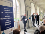 In Issoudun, the installation of the barracks exhibition continues