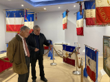 The admiral, former chief of the staff of the armies, visited  Les Amis de la Martinerie