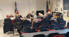 The annual general meeting of the military medal recipients of La Châtre–Issoudun at La Martinerie