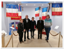 Visite des locaux des Amis de La Martinerie par des représentants du futur musée de la résistance de l’Indre